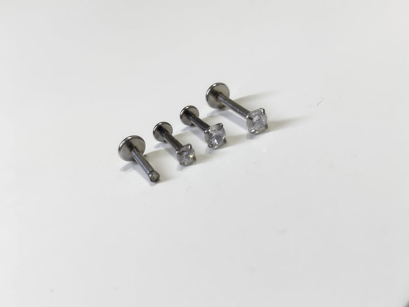 Piercing Ponto de luz 4mm titanio