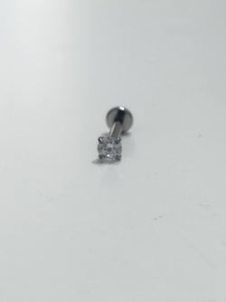 Percing ponto de luz 3mm titanio