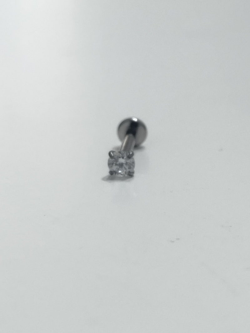 Percing ponto de luz 3mm titanio