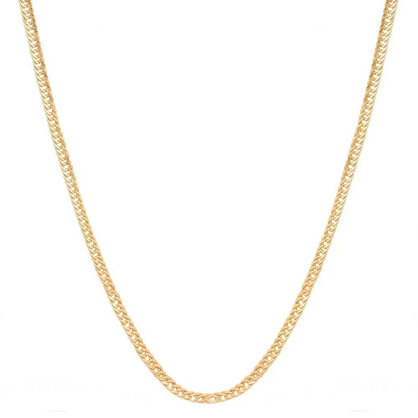 CORRENTE MASCULINA GRUMET GOLD 70CM
